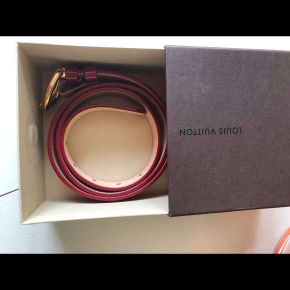 Louis Vuitton Monogram Vernis patent leather belt. Purchased in Palm Bch shop. - Picture 7 of 11